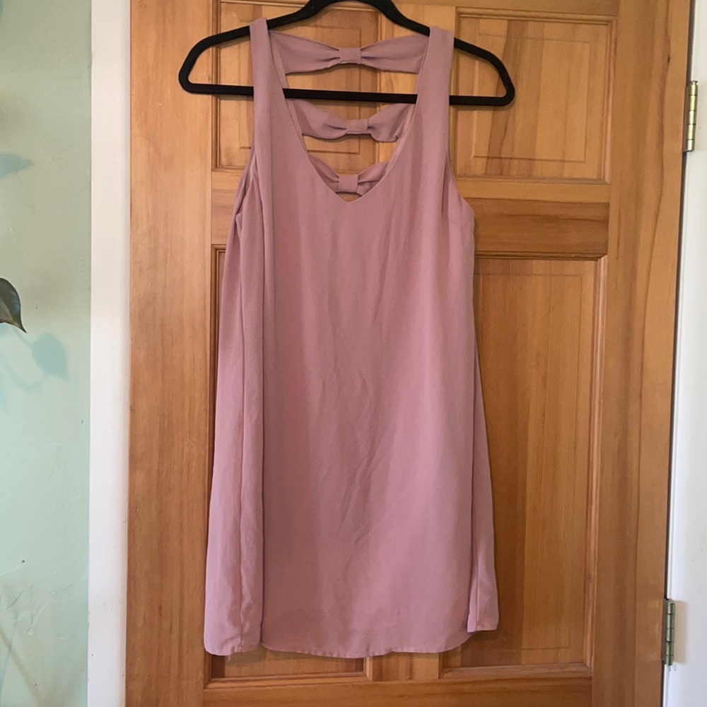 Blush Mini Shift Dress